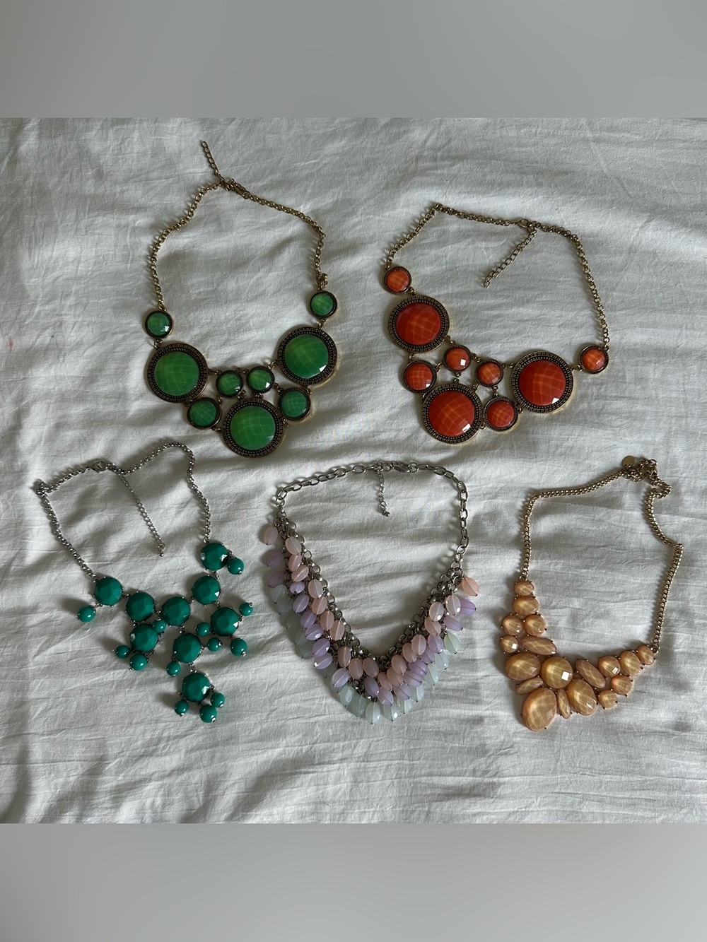 Bubble Necklace J.Crew Boutique Millennial Bib Necklaces
